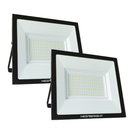 Pack x 2 Proyectores Telco Flat Pro LED 100W  6000k