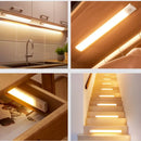 Barra de luz LED recargable con sensor de movimiento